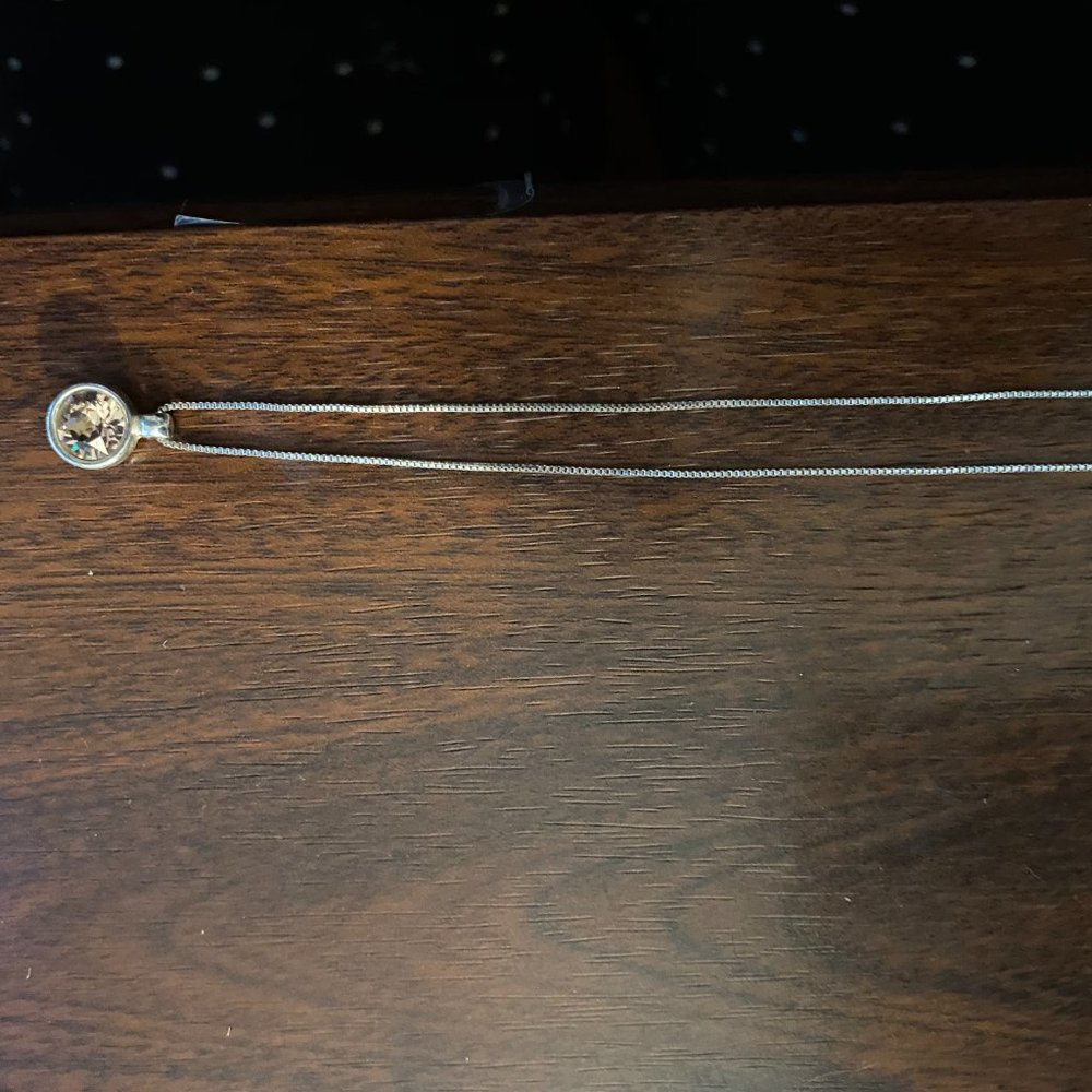 Silver Box Chain & Pendant